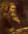 Evangelist Matthew portrait Rembrandt